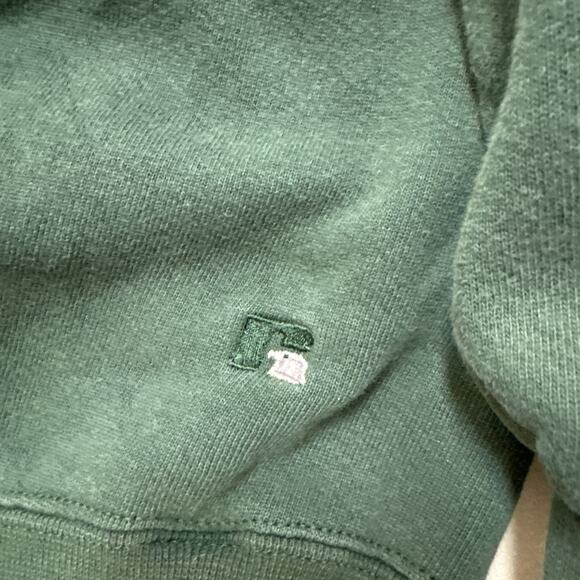 Vintage Russell Athletic Sweatshirt Green Staff West Elementary Logo Crewneck XL - Picture 5 of 7